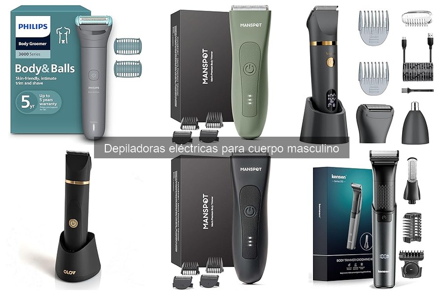 Cómo usar una depiladora eléctrica masculina: Guía práctica