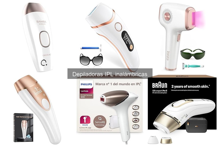 Cómo usar una depiladora IPL inalámbrica: Guía práctica