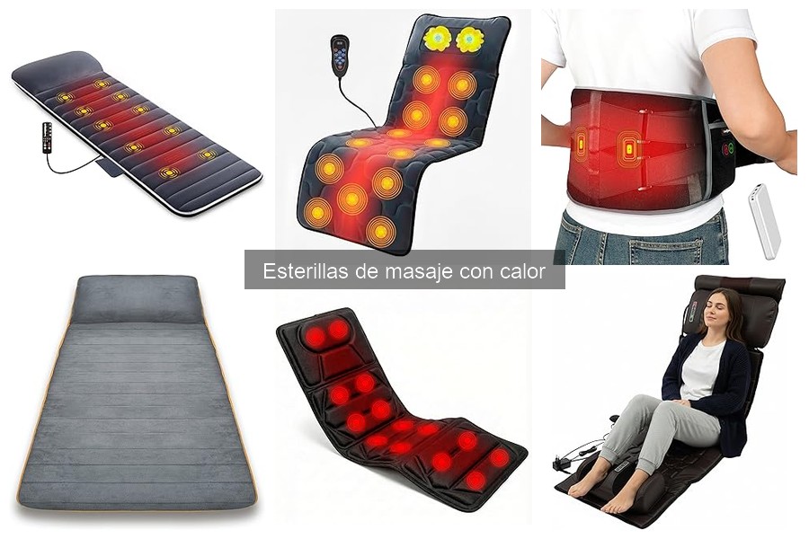 Cómo usar una esterilla de masaje con calor correctamente