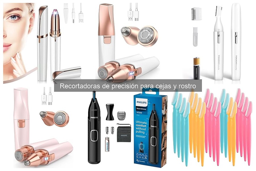 Cómo usar una recortadora de precisión para cejas y rostro