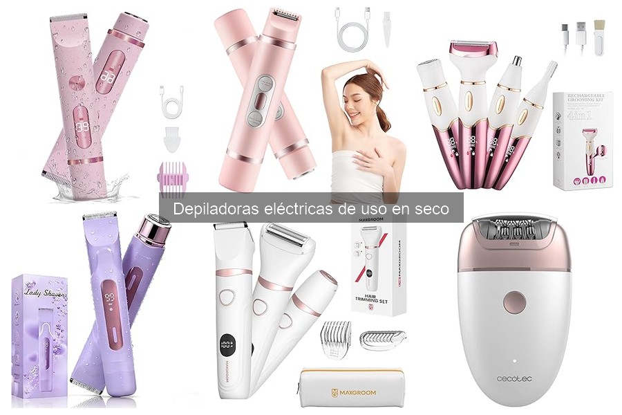 Cómo Utilizar Correctamente una Depiladora Eléctrica de Uso Seco