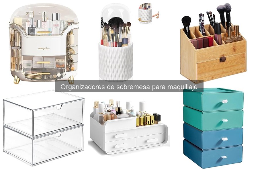 Cómo utilizar un organizador de maquillaje eficazmente