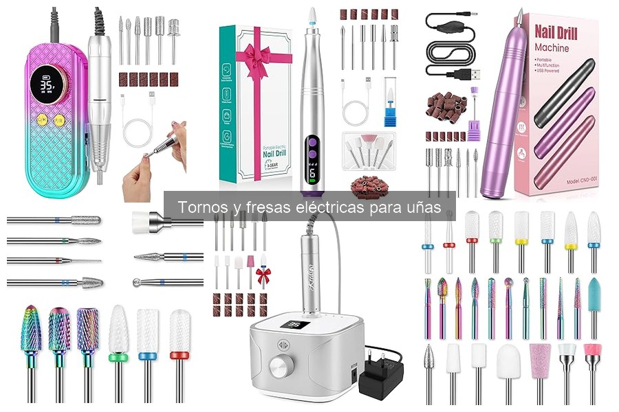 Cómo utilizar un torno eléctrico para uñas correctamente