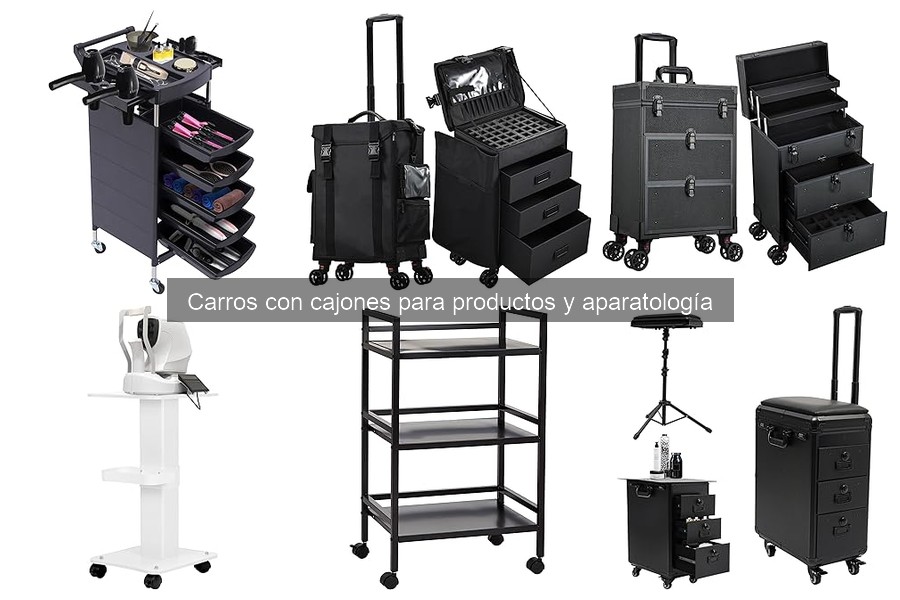 Comparativa Carros Plásticos vs Metálicos para Estética