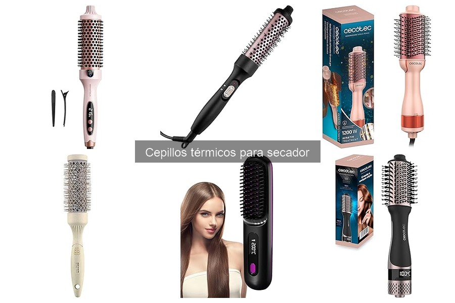 Comparativa: Cepillos térmicos vs Planchas para el cabello