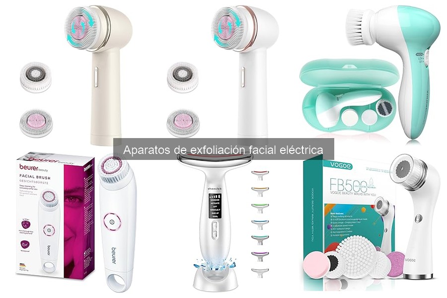 Comparativa de Aparatos de Exfoliación Facial Eléctrica