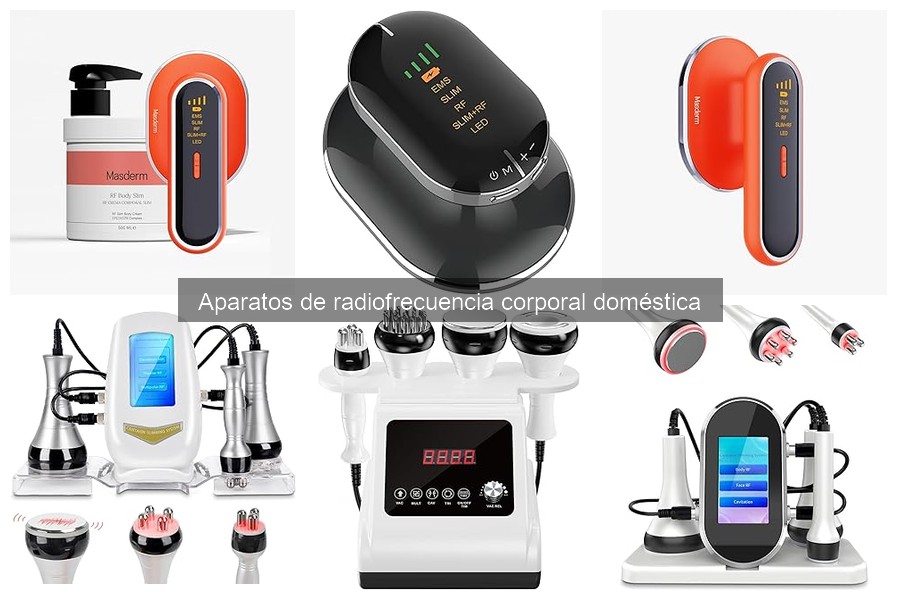 Comparativa de aparatos de radiofrecuencia corporal por marca