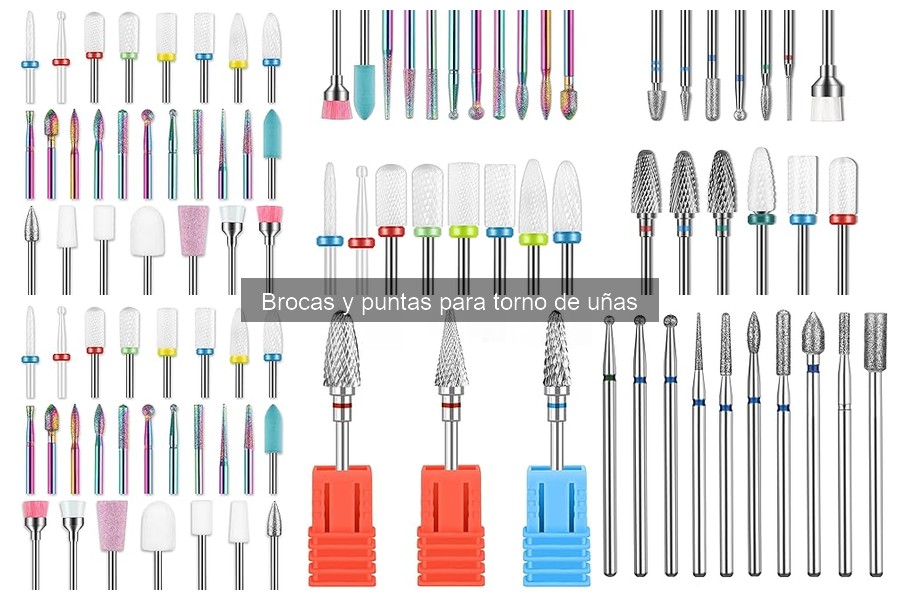 Comparativa de Brocas y Puntas para Torno de Uñas