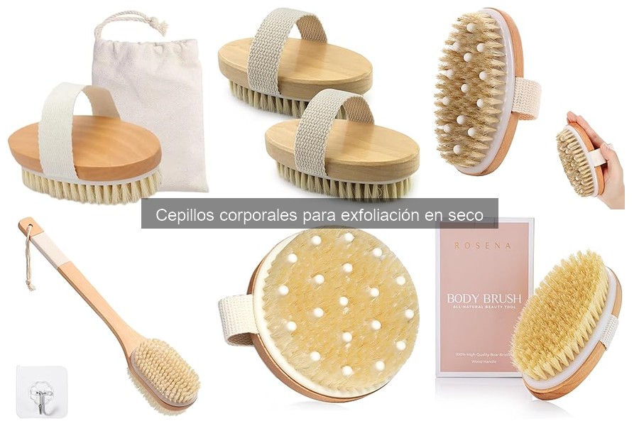 Comparativa de Cepillos Corporales para Exfoliación en Seco