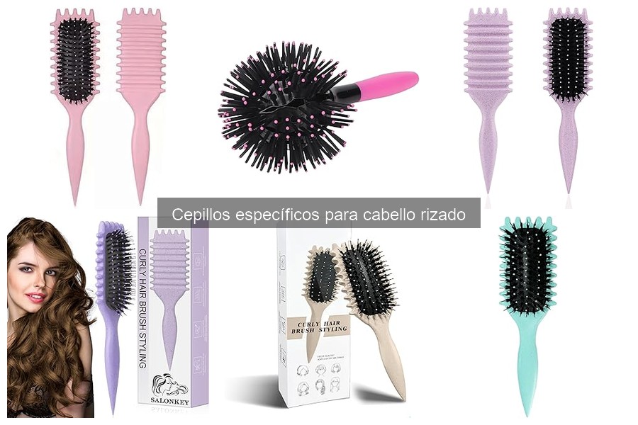 Comparativa de Cepillos para Cabello Rizado y Liso