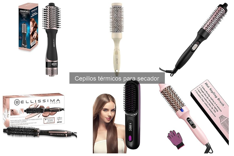 Comparativa de cepillos térmicos: Cecotec vs Alternativas