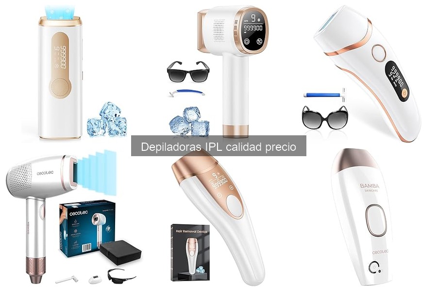 Comparativa de depiladoras IPL: ¿Cuál elegir?