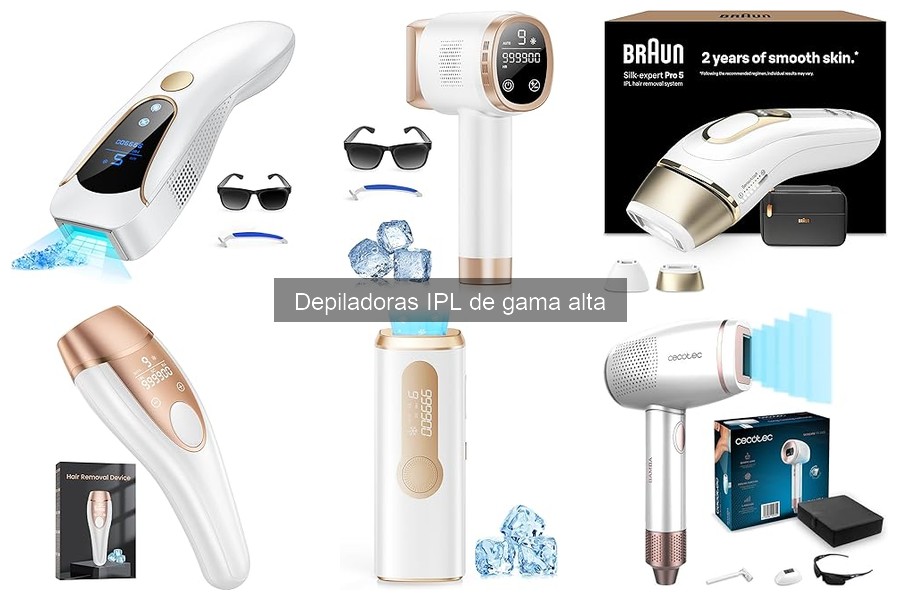 Comparativa de Depiladoras IPL de Gama Alta: Mejores Marcas