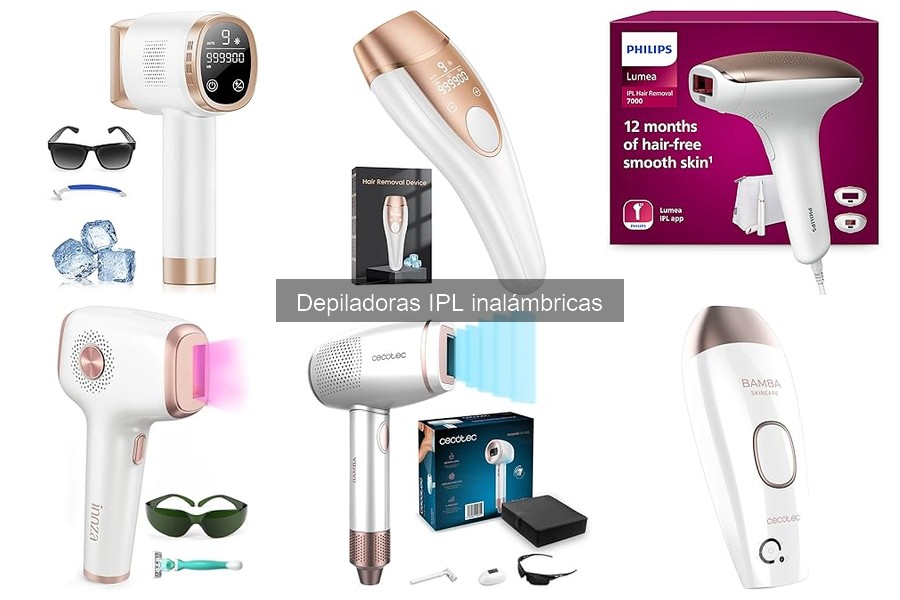 Comparativa de depiladoras IPL inalámbricas: Braun vs 21J vs Cecotec
