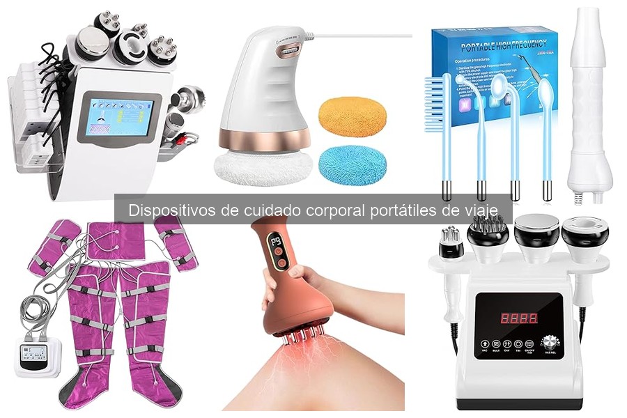 Comparativa de dispositivos de cuidado corporal portátiles