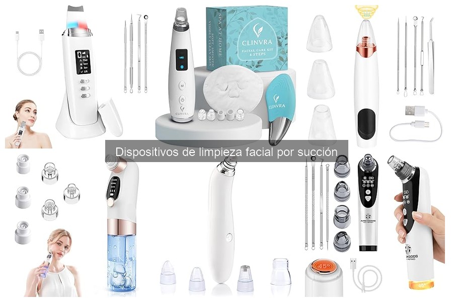 Comparativa de Dispositivos de Limpieza Facial por Succión