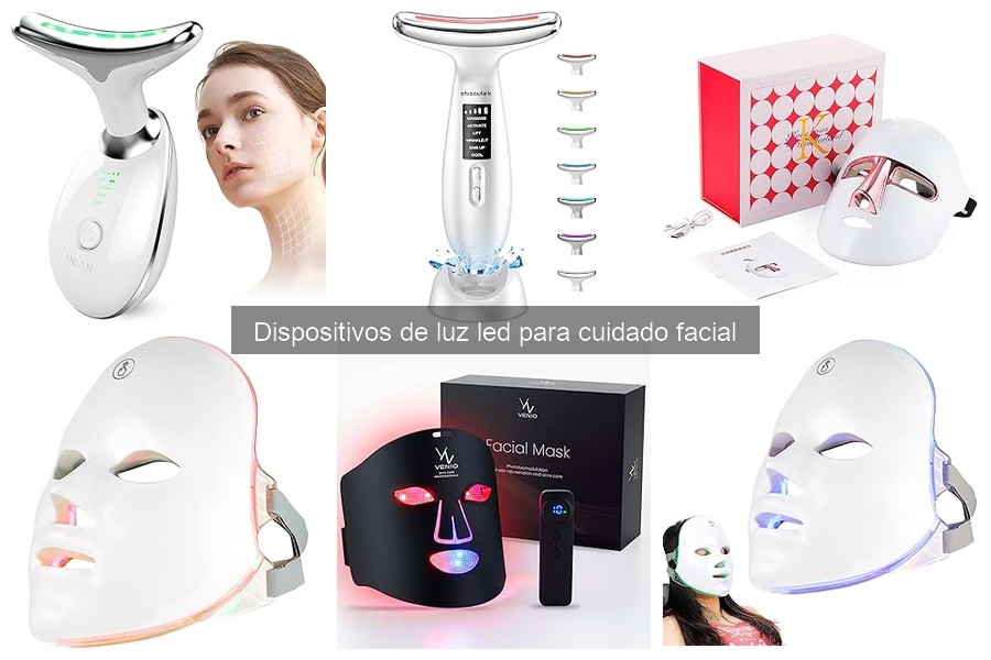 Comparativa de Dispositivos LED para Cuidado Facial