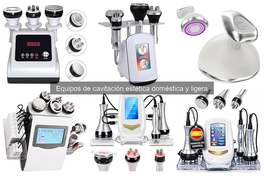 Comparativa de Equipos de Cavitación Estética para Hogar