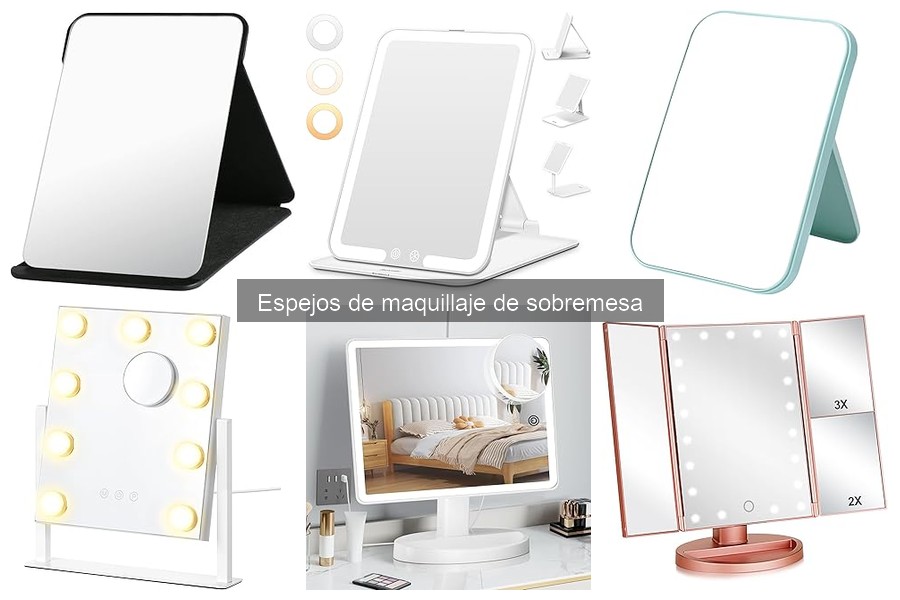 Comparativa de espejos de maquillaje de sobremesa 2023