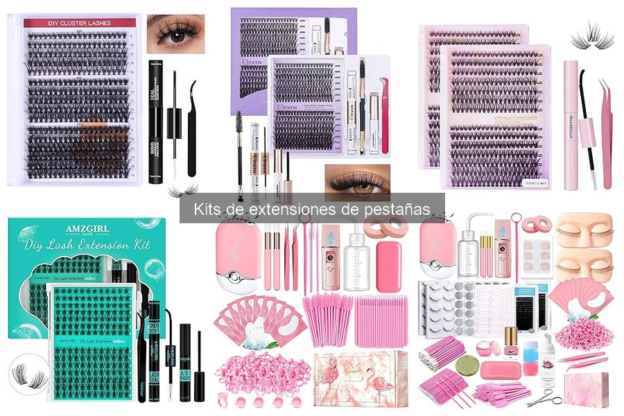 Comparativa de Kits de Extensiones de Pestañas en 2023