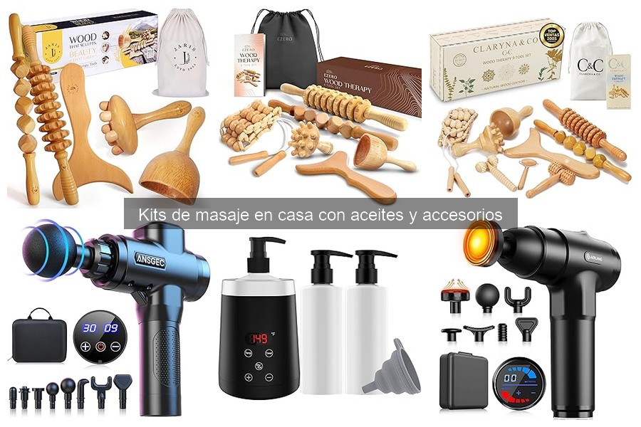 Comparativa de Kits de Masaje en Casa: Mejores Opciones