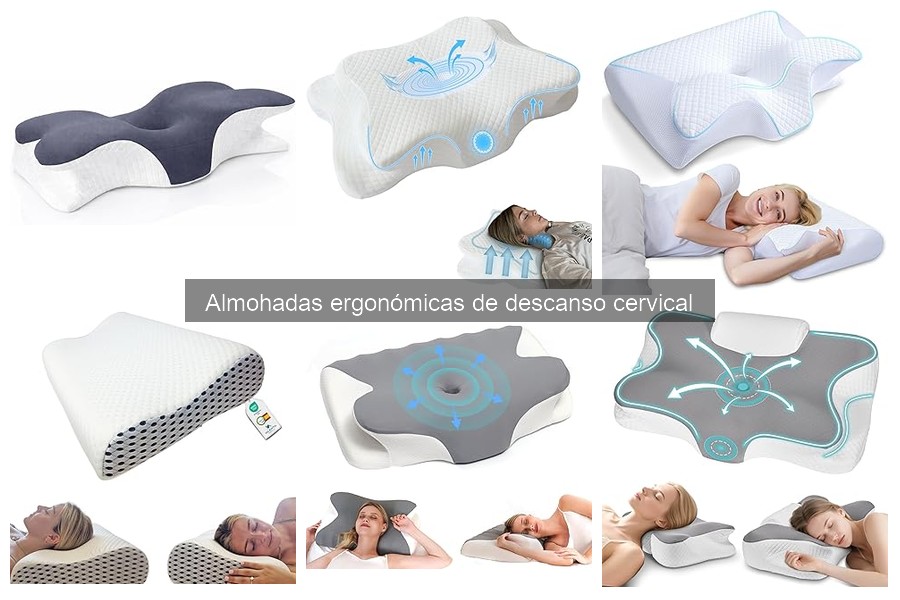 Comparativa de las Mejores Almohadas Ergonómicas Cervicales