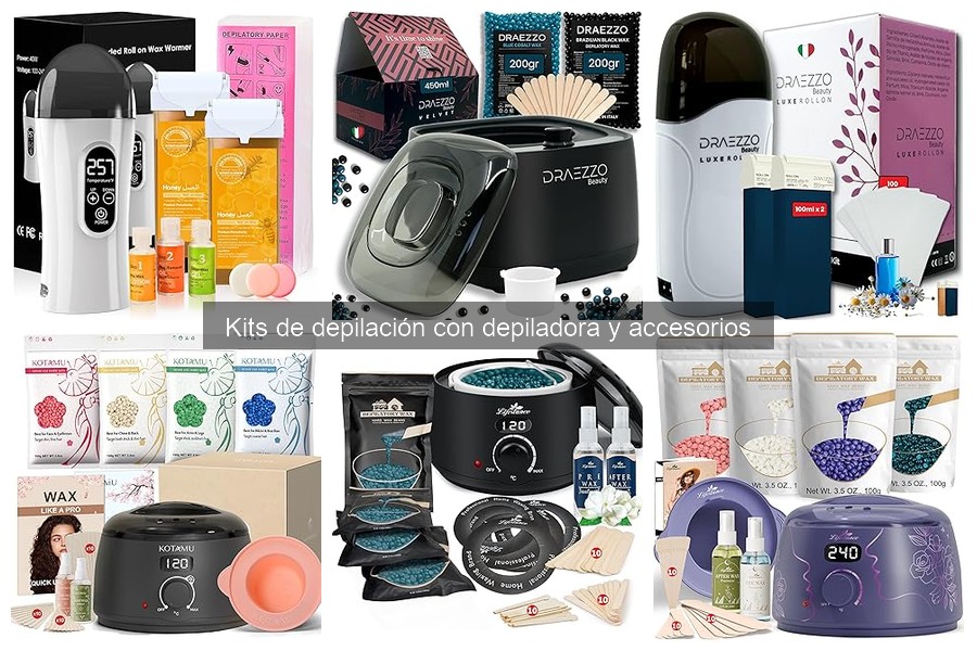Comparativa de los mejores kits de depilación del mercado