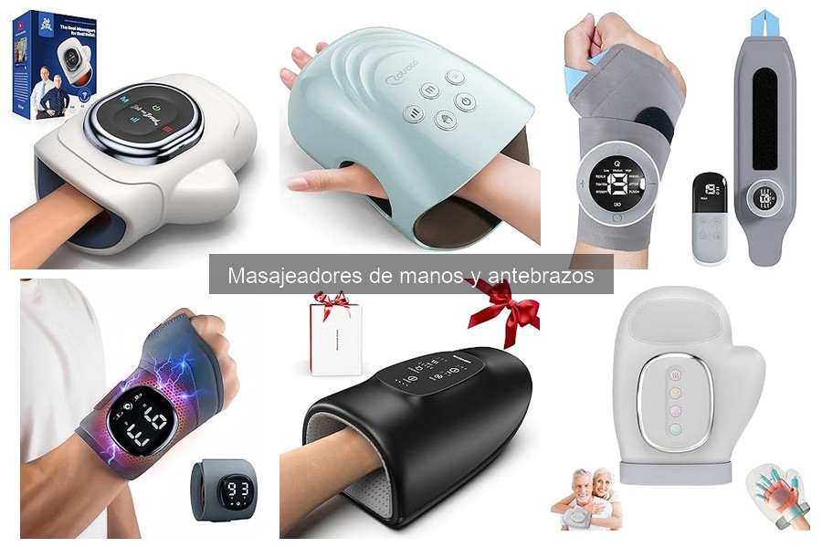 Comparativa de Masajeadores de Manos y Antebrazos 2023