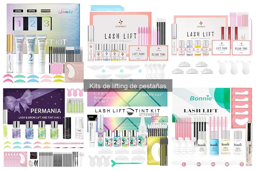 Comparativa de mejores kits de lifting de pestañas 2023