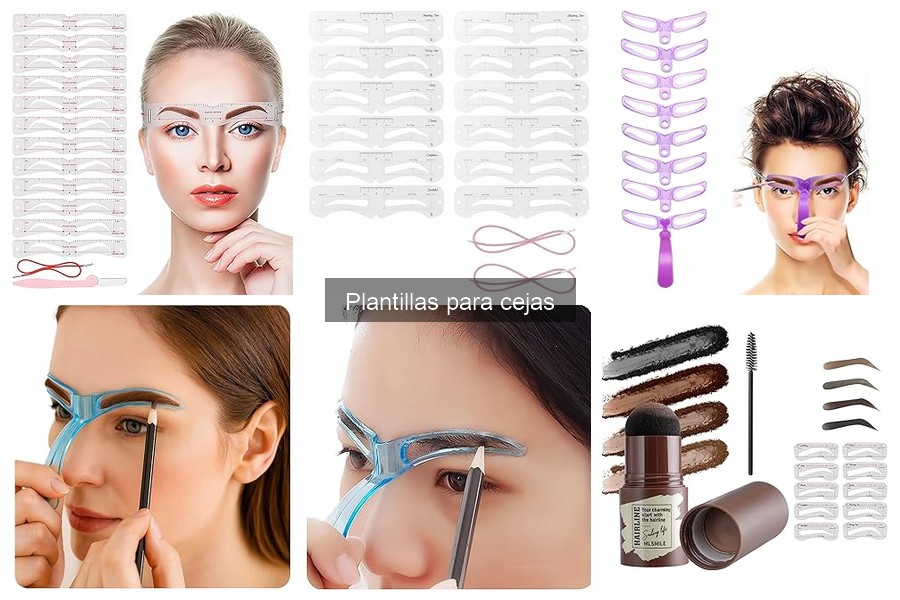 Comparativa de Mejores Plantillas para Cejas en 2023