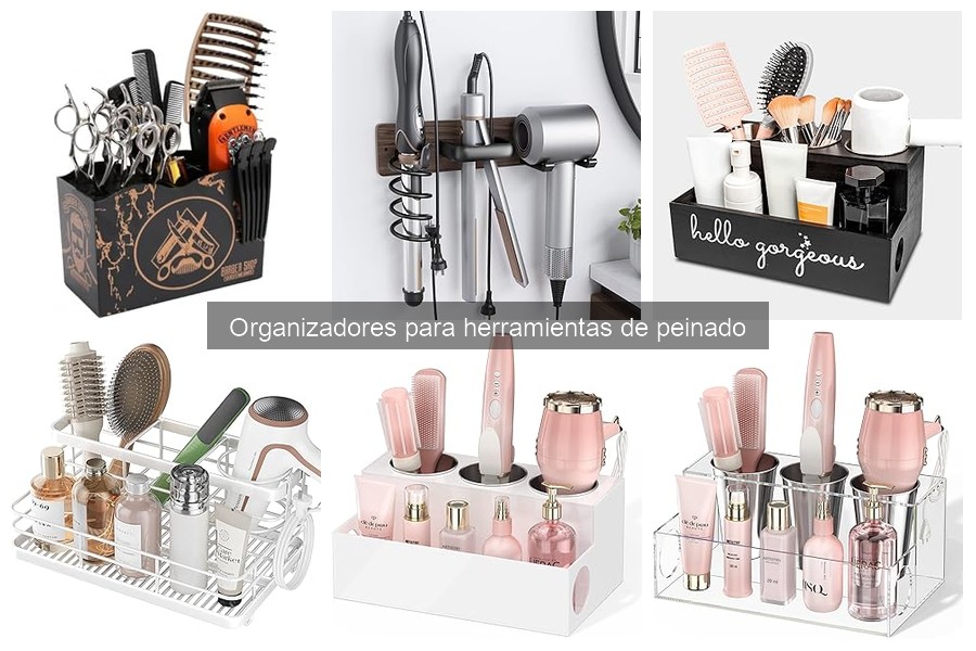 Comparativa de organizadores para herramientas de peinado