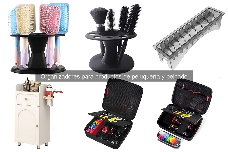 Comparativa de organizadores para productos de peluquería