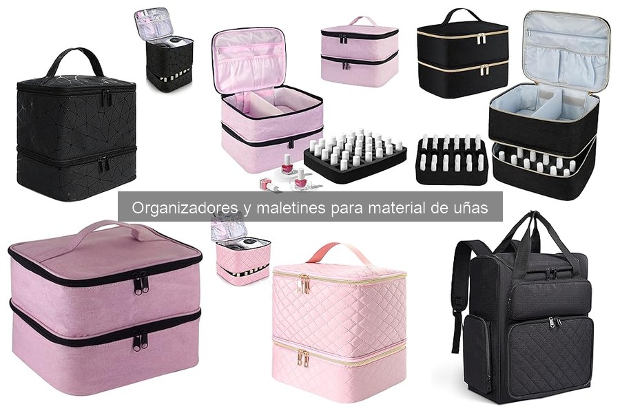 Comparativa de Organizadores Rígidos vs. Blandos para Uñas