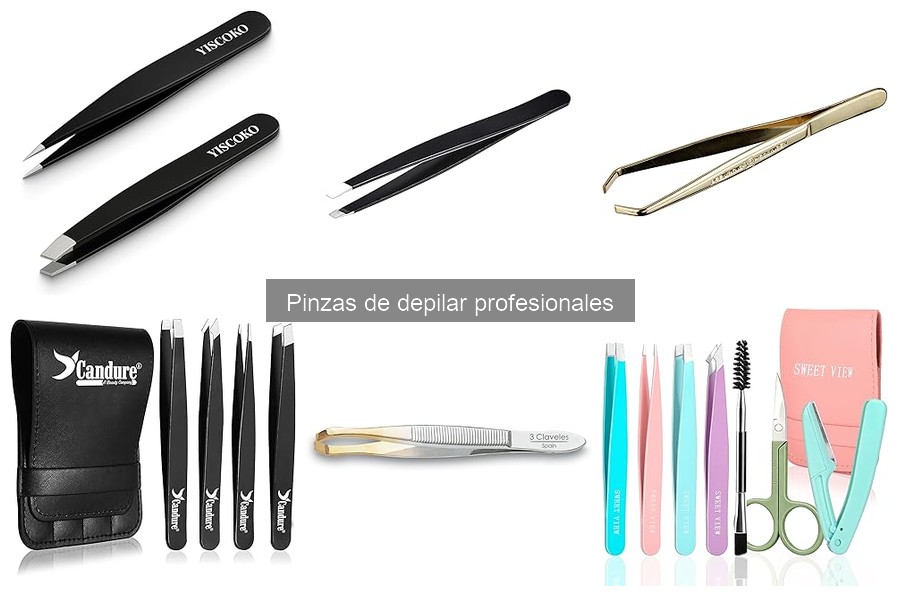 Comparativa de Pinzas de Depilar Profesionales 2023
