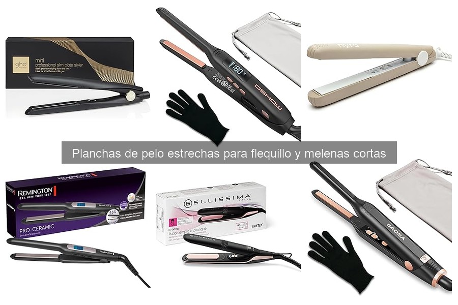Comparativa de Planchas de Pelo Estrechas: Remington vs. Farery vs. DSHOW