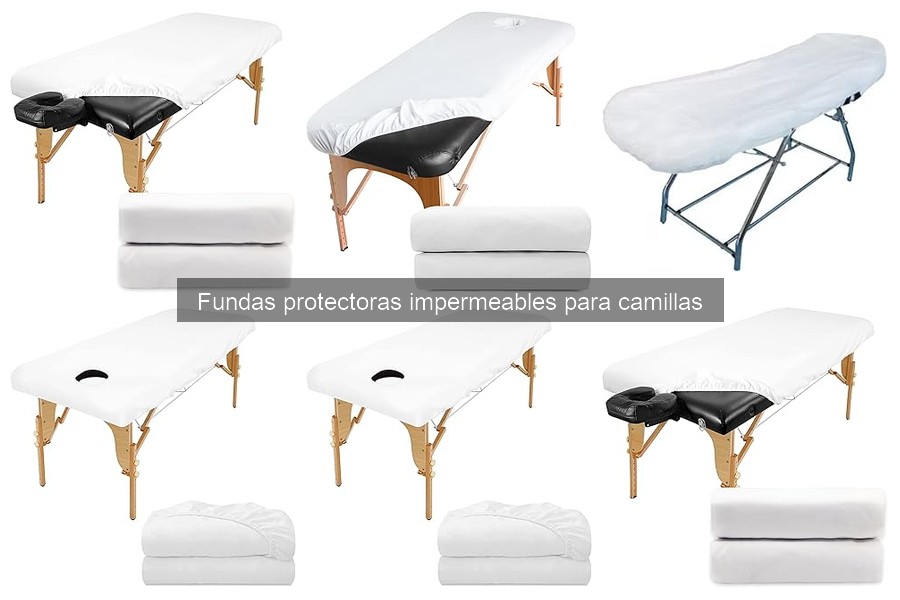 Comparativa de precios de fundas impermeables para camillas