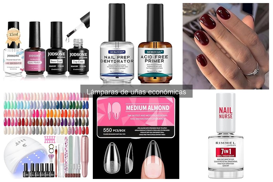 Comparativa de precios de lámparas de uñas económicas