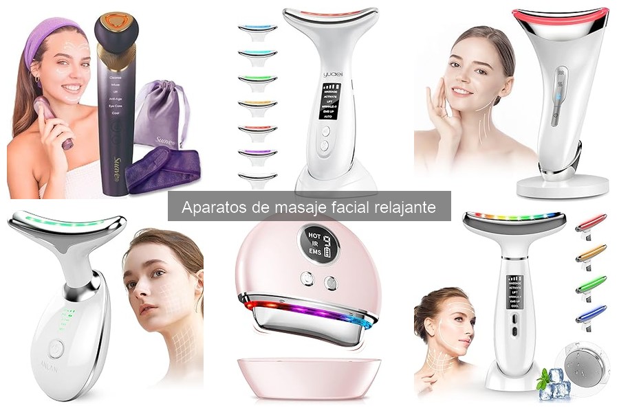 Comparativa de precios en aparatos de masaje facial