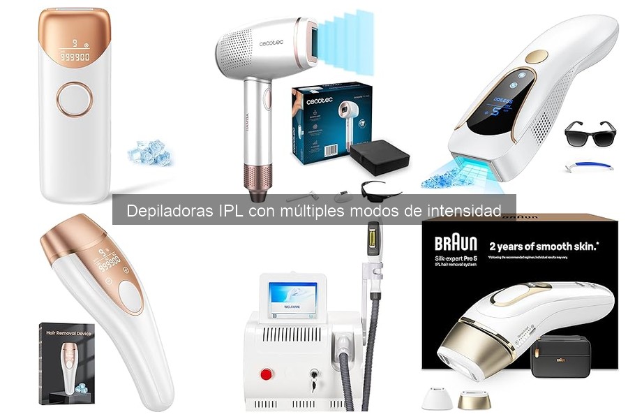 Comparativa de precios en depiladoras IPL: Mejores ofertas