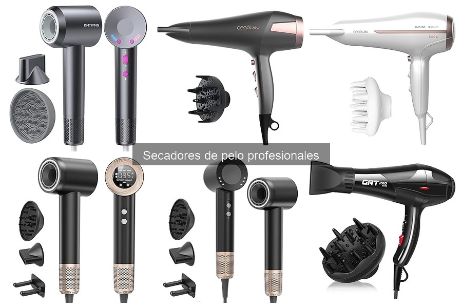 Comparativa de Secadores de Pelo Profesionales: Mejores Opciones