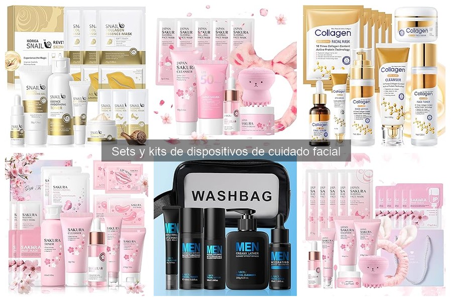 Comparativa de Sets de Cuidado Facial para Piel Sensible