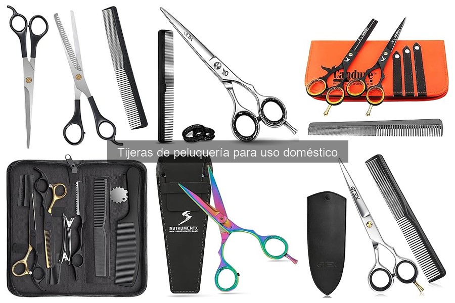 Comparativa de tijeras de peluquería para uso doméstico