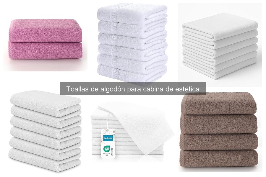 Comparativa de Toallas de Algodón para Estética: Marcas Destacadas