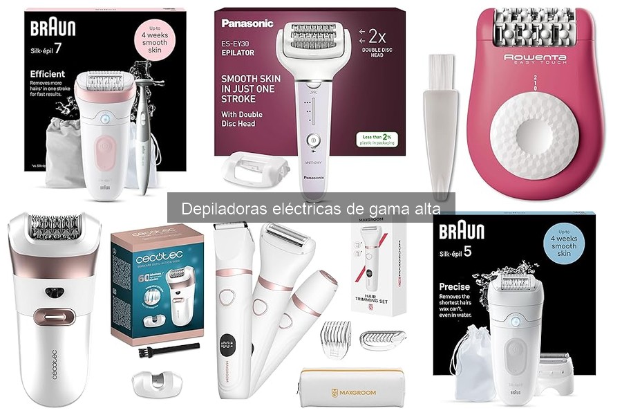 Comparativa: Depiladoras eléctricas vs. otros métodos de depilación