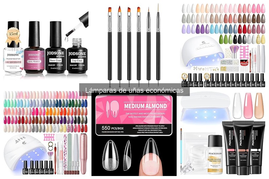 Comparativa entre lámparas de uñas económicas y profesionales
