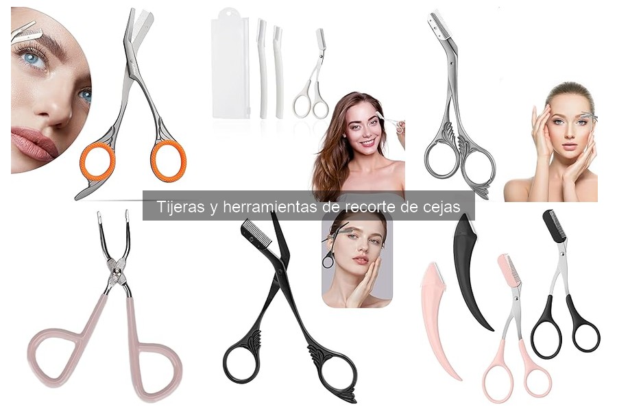 Comparativa entre tijeras de cejas manuales y eléctricas