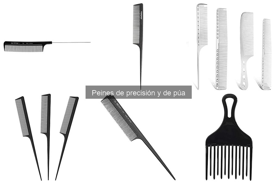 Comparativa Peines de Precisión vs. Peines de Púa