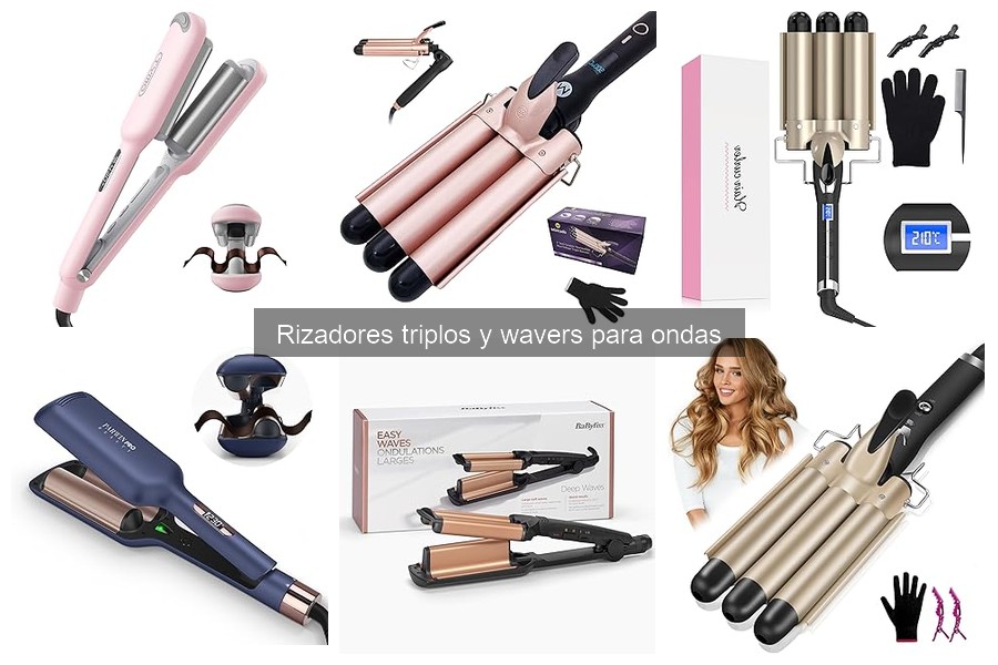 Comparativa: Rizadores Triplos vs. Wavers para Ondas