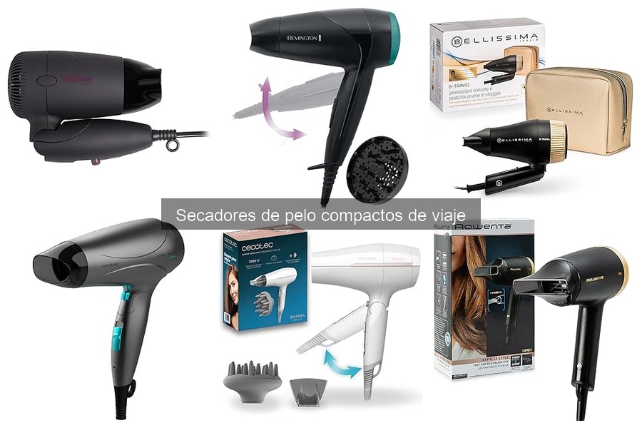 Comparativa: Secadores de Pelo Compactos vs. Estándar