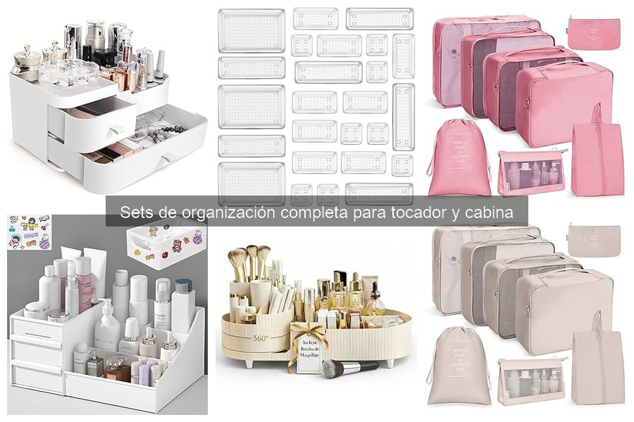 Comparativa: Sets de Organización para Tocador vs. Soluciones Individuales